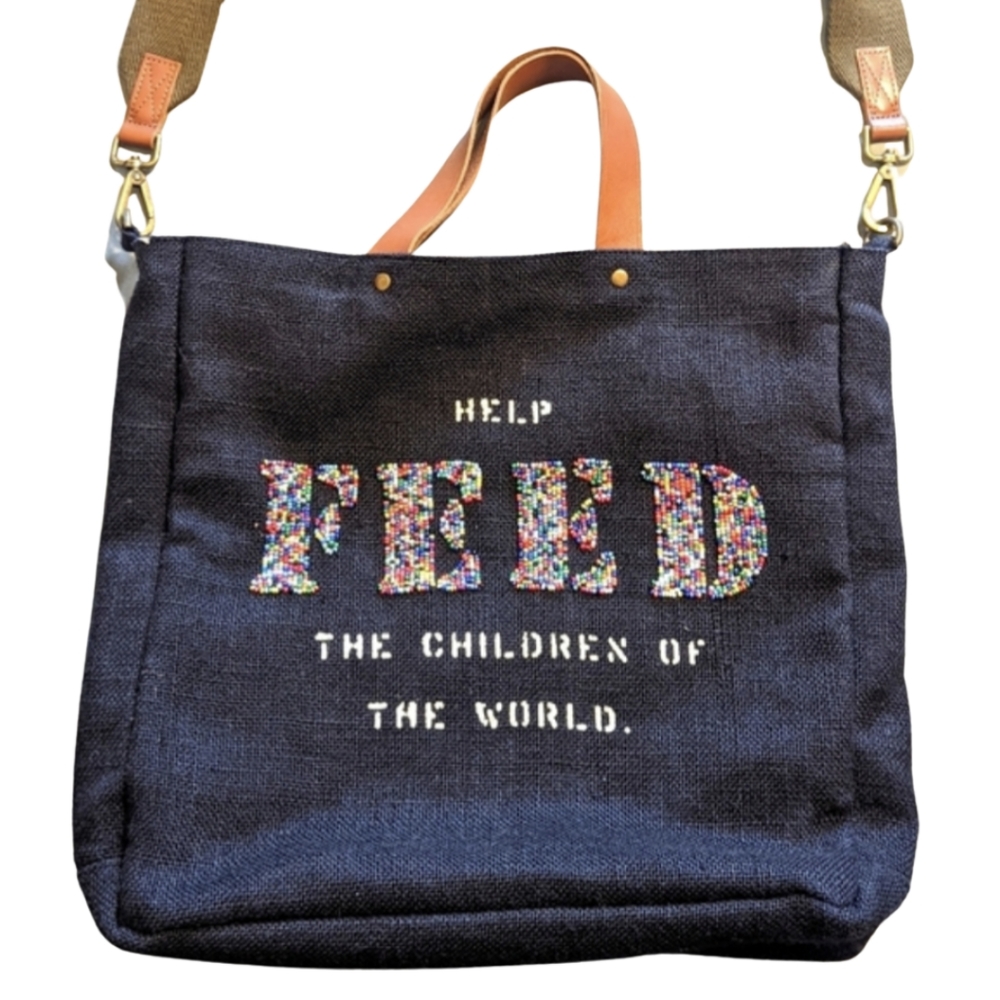 FEED Beaded Mini Crossbag